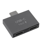 ADAPTATEUR USB C MALE VERS DOUBLE USB C FEMELLE REPARTITEUR CONVERTISSEUR USB C