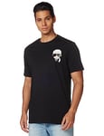KARL LAGERFELD Men's Classic Karl Caharacter T-Shirt, Black, S