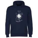 Harry Potter The Marauder's Map Hoodie - Navy - XL