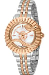 Montre Roberto Cavalli by FM RV1L213M0091 pour Femme Blanc antique en Acier