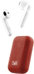 Tnb - Ecouteurs Bluetooth Sans Fil Collection Shiny - Rouge