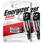 4 X Energizer AAAA Piles Alcaline 1.5V MX2500 E96 LR61 MN2500 Paquet De 2