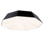 Umbrella Plafond - Kontorsbelysning | 3 färgalt. | Färg: Svart - Ral 9011 | Ljuskälla: 38W LED | 3190 Lumen | 4000 Kelvin | Dimbar: -