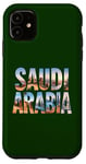 Coque pour iPhone 11 Tenue de voyage de vacances en Arabie Saoudite