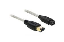 Delock - IEEE 1394-kabel - FireWire 800 till 6 pin FireWire - 1 m