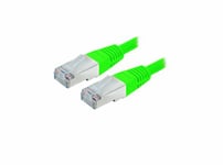 Omenex 491224 Câble RJ45 Droit/Blindé 2m Vert