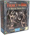 Days of Wonders - Asmodee - Les Aventuriers du Rail : Deluxe Train Set Noir -Jeux de société - Jeux de Plateau - Accessoires de Jeux de Plateau