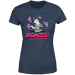 Rockos Modern Life Blazes! Women's T-Shirt - Navy - S - Navy