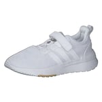 adidas Racer TR21 Sneaker, FTWR White/FTWR White/Grey one, 12.5 UK Child