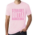 Homme Tee-Shirt Tout Droit Sorti De Barcelone - Straight Outta Barcelona - T-Shirt Graphique Éco-Responsable Vintage Cadeau Nouveauté