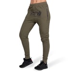 Gorilla Wear Celina Drop Crotch Joggers Army Green S