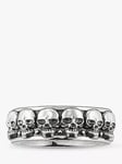 THOMAS SABO Men's Rebel At Heart Skull Ring, Silver