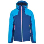 DLX Coulson Warm Waterproof and Windproof Veste de Ski Homme, Bleu foncé, XXS