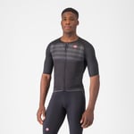 Castelli Aero Race 8S Kort Sykkeltrøye Black, Str. 3XL