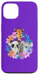 iPhone 13 Cute Baby Zoo Animals Motif Animal Park Zebra Koala Giraffe Case