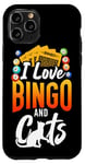 iPhone 11 Pro Bingo Player Cat I Love Bingo And Cats Case