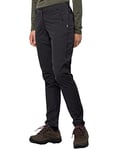 Jack Wolfskin Women's Tasman Pant W Hiking Trousers, Black, XL