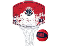 Wilson Wilson Nba Team Washington Wizards Mini Hoop Wtba1302was Czerwone One Size