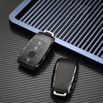 QYV Housse de Protection pour clé de Voiture, Coque de Protection pour Mercedes Benz ACESG GLS Classe W177 W205 W213 W222 G63 X167 Accessoires | étui à clé pour Voiture,E-Black