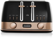 Sunbeam New York Collection 4 Slice Toaster - Black Bronze