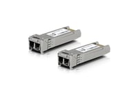 Ubiquiti - Sfp-Sändar/Mottagarmodul (Mini-Gbic) - 10Gbe - Lc Multiläge - Upp Till 300 M (Paket Om 2)