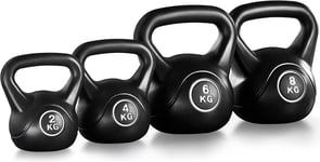 20Kg Kettlebell Set 4Pcs Kettle Bell Weight Set 20Kg Heavy Weights Sets - 2Kg 4K