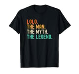 Lolo Filipino Grandpa the Man the Myth the Legend T-Shirt