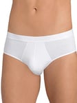 Sloggi Men's 24/7 Midi 2 Pack Boxer Briefs, White, 34 UK