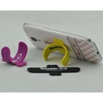 Silicone Dans Stand Support One Touch Pour IPHONE 4 4S 5 5S Samsung Galaxy S4 S5