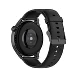 Huawei Watch GT2 46mm / GT - Silikon klockarmband 22 mm Svart