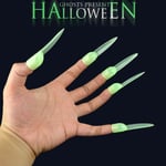 Funny Luminous Fake Tooth Glow in Dark Glowing Finger Protector  Kids