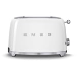 Smeg - Toaster 2 tranches années 50 blanc