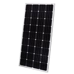 Panneau solaire, 12V, 300W, silicium monocristallin, noir