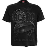 T-shirt Spiral  Back In Black