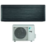 Bluevolution inverter air conditioner series stylish real blackwood 18000 btu ftxa50bt r-32 wi-fi integrated class a++ wood colour black - italian