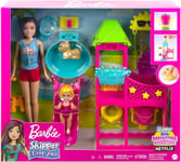 Barbie - Skipper Premières Travaux, Poupée Et Playset Parc Aquatique
