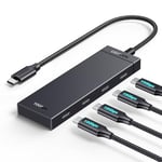 UGREEN 10Gbps USB C Hub, USB C Splitter with 4 USB C Ports, USB-C to USB C 3.2 Hub Multiport Adapter Compatible with MacBook Pro, MacBook Air, iPad Pro, iPad Mini 6 and iPhone 15, Plug and Play