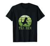 Funny Sun Set Rise of Tea-Rex Shirt of Funny Dinosaur T-Shirt