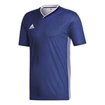 Adidas Men's TIRO 19 JSY T-Shirt, Dark Blue/White, 1314