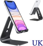 OMOTON Aluminum Stand Dock Cradle Holder | iPhone 13 12 11 Xr Xs 8 7 6 5 SE iPad