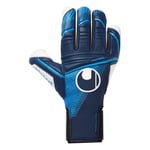 Uhlsport Målvaktshandske Absolutgrip Tight HN - Navy/Blå/Vit, storlek 8