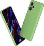 Foluu Case for Xiaomi Poco X5  5G 2023 Hard Back Bumper Protective Green