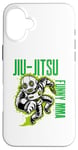 Coque pour iPhone 16 Plus Robot spatial de combat Jiu-Jitsu, MMA, Grappling, Muay Thai