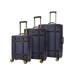 Rock Luggage Vintage Set of 3 Hard Shell Suitcases