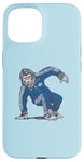 Coque pour iPhone 15 Break Dancing Sasquatch B-Boy Bigfoot Dancer