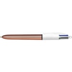 Bic Stylo-bille 4 couleurs - or rose