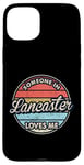 Coque pour iPhone 15 Plus Quelqu'un à Lancaster m'aime City, États-Unis, États-Unis