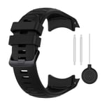 Silikonarmbånd for klokkerem for Garmin Instinct 2X Sort