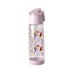 Rice - Plastic Kids Drinking Bottle with Mermaid Print - Lavender - 500 ml