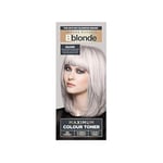 Jerome Russell Bblonde Maximum Colour Silver Toner - Non Permanent Hair Toner for Pre Lightened & Naturally Blonde Hair, Silver Hair Dye with No Ammonia or Peroxide, Lasts up to 8 Washes, 75ml